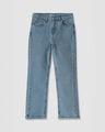 Jeans Straight Brillos,AZUL CIELO
